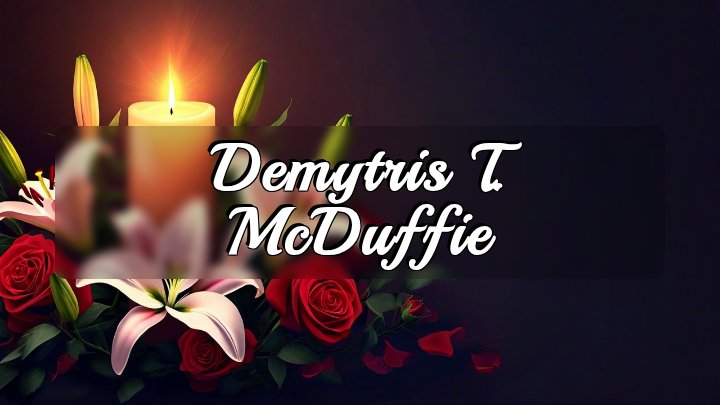 Demytris T. McDuffie, Woonsocket, Rhode Island