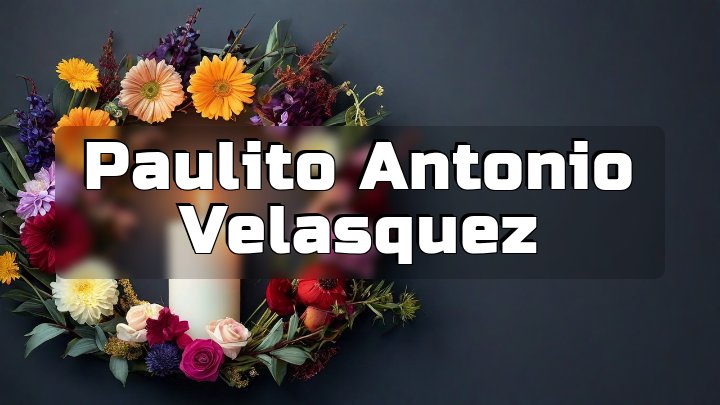 Paulito Antonio Velasquez, Whittier, California